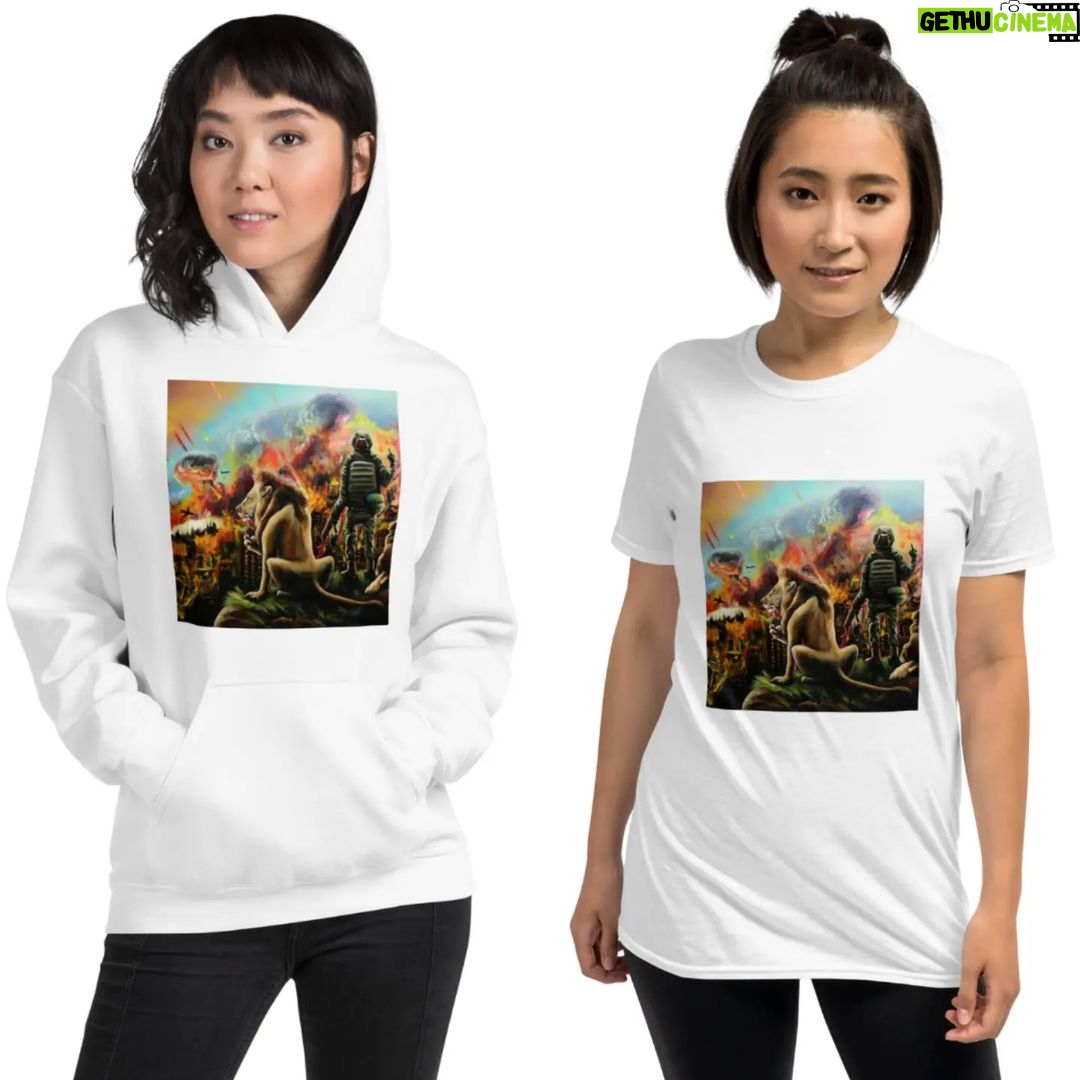 Karin Brauns Instagram - Unisex Hoodies & T-Shirts with prints from original paintings of Karin Brauns, "Teach Peace" & "F.This We Want Peace" are Available 20% goes to war victims Visit https://www.karinbrauns.com/unisex-tshirt-and-hoodie DM for more inquiries . . . . . . . . . . #fashion #style #instagood #ukriane🇺🇦 #ukrainewar #tshirts #supportukraine #hoodies #white #ukrainetoday #artistsoninstagram #art #beauty #instadaily #tshirtdesign #likeforlikes #teachpeace #paintingsforsale #followme #tshirtprinting #fashionblogger #tshirtfeminina #hoodieseason #nowar #fashionstyle #fashionista #karinbraunsgallery #karinbrauns