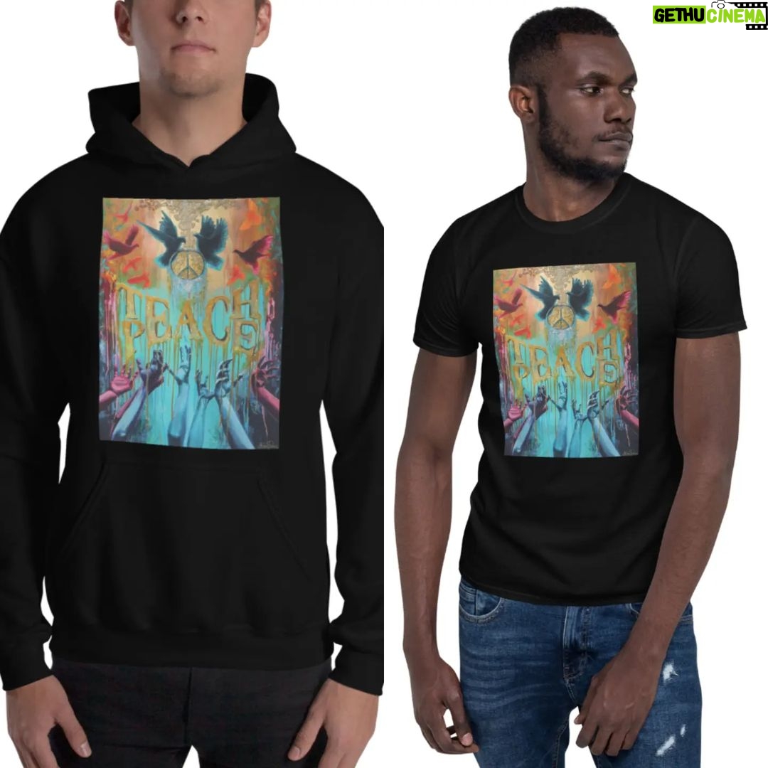 Karin Brauns Instagram - Unisex Hoodies & T-Shirts with prints from original paintings of Karin Brauns, "Teach Peace" & "F.This We Want Peace" are Available 20% goes to war victims Visit https://www.karinbrauns.com/unisex-tshirt-and-hoodie DM for more inquiries . . . . . . . . . . #fashion #style #instagood #ukriane🇺🇦 #ukrainewar #tshirts #supportukraine #hoodies #white #ukrainetoday #artistsoninstagram #art #beauty #instadaily #tshirtdesign #likeforlikes #teachpeace #paintingsforsale #followme #tshirtprinting #fashionblogger #tshirtfeminina #hoodieseason #nowar #fashionstyle #fashionista #karinbraunsgallery #karinbrauns