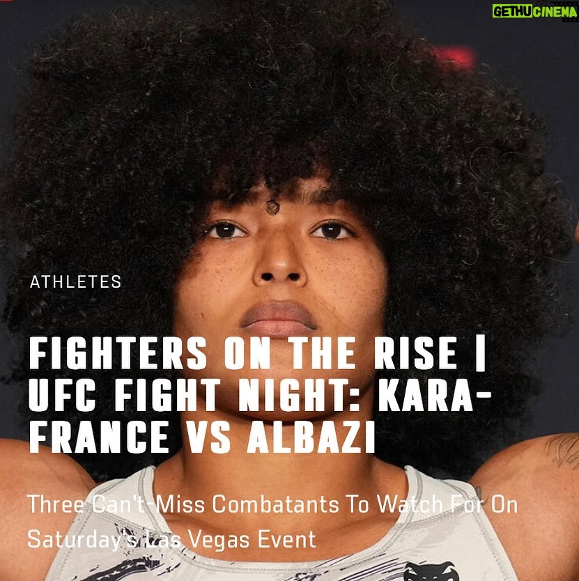 Karine Silva Instagram - Fighters on the Rise UFC Vegas 74 Out now on the @UFC website; link in my bio and story feed. #ufc #mma #ufcvegas74 #fightersontherise #emergingtalents