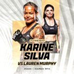 Karine Silva Instagram – ANOTHER STEP TOWARDS THE GOLD!

@karine_killer_ufc is BACK! She will face #6 ranked Lauren Murphy at #UFC299 in Miami on March 9th! Ready to score her 4th UFC win! Kaseya Center