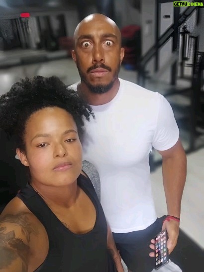 Karine Silva Instagram - Quando ele está com cara de Loko é pq o treino foi virado no Jiraya @tfpatrickcardoso 🤣🤣🤣 treino #lifestyle #nopainnogain #brasil #preparacaofisica #mma #ufc #patrickcardoso #karinekiller #photography #photooftheday Curitiba, Paraná