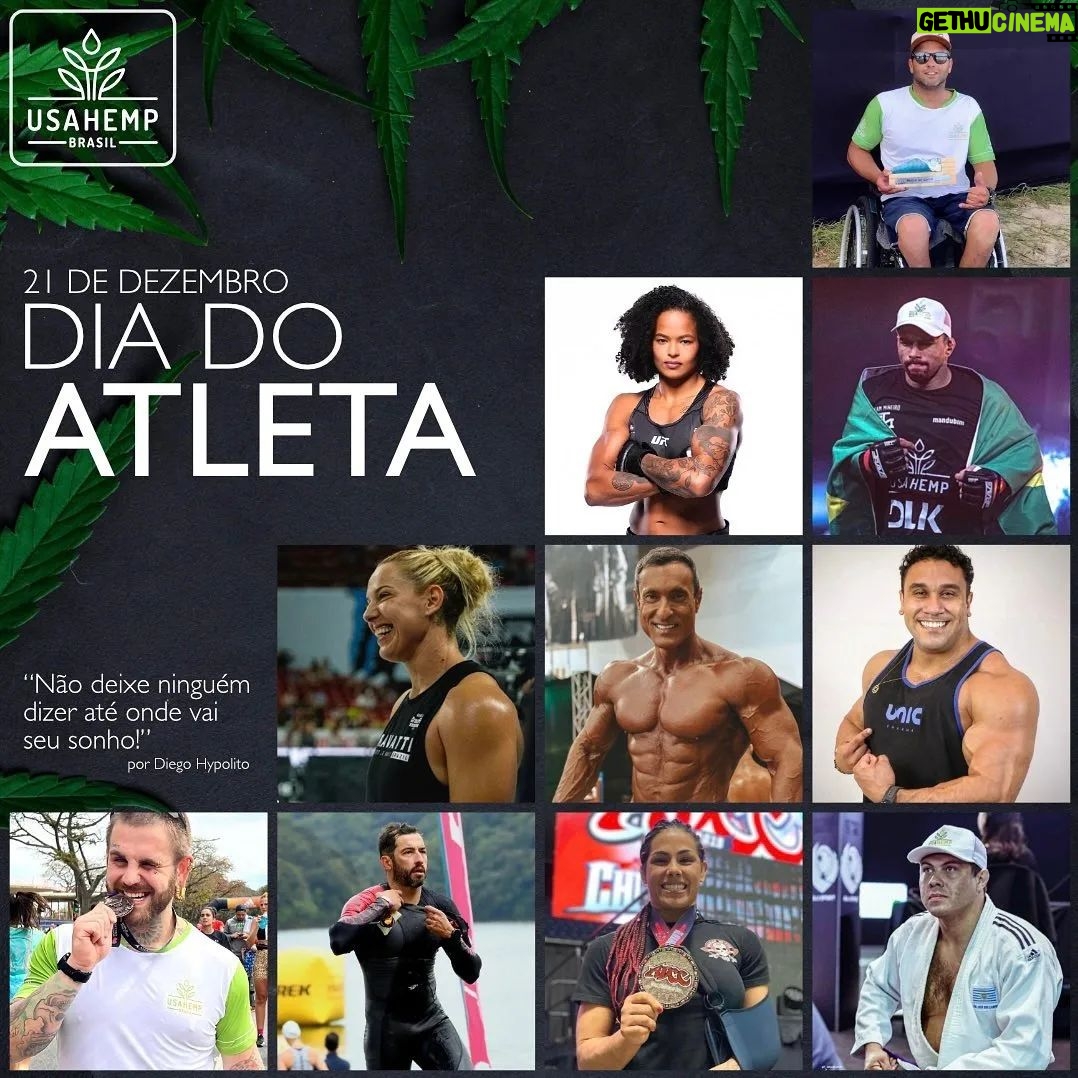 Karine Silva Instagram - Posted @brasilusahemp Dia 21 de dezembro. Dia do Atleta! 🌿 Não só hoje, mas todos os dias devemos pensar no quão importante é o esporte nas nossas vidas. É através da prática de atividades físicas que cuidamos da nossa saúde física e mental. É também através do esporte que buscamos nos superar e mantemos acesa a chama de motivação que nos faz querer melhorar. No Brasil, muitos atletas de diferentes modalidades esportivas ainda não possuem apoio ou ambientes adequado para treino e prática de seu esporte, muito menos incentivo. E mesmo diante de tantas adversidades, temos atletas incríveis, fazendo coisas extraordinárias! Temos muito orgulho do nosso time, acreditamos em cada um de vocês e em todos que conseguiram superar suas próprias limitações no âmbito esportivo que se apaixonaram e praticam. Nós continuaremos a torcer por um Brasil de oportunidades, por brasileiros capazes de realizar o extraordinário! Feliz dia do Atleta! Vocês são demais!! ♥️🌿 #usahemp #usahempbrasil #esporte #esportecannabis