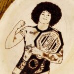 Karine Silva Instagram - Repost• @goble_ufc_cards So proud of our daughter @arials_art !! A beautiful woodburning of @karine_killer_ufc !! * Future Flyweight Champion! * We bought Arial the woodburning tools 4 years ago, when Arial was 10. Within a year, she had saved her own money and bought professional equipment. Countless hours of dedication followed and the results speak for themselves. WOW!! Several UFC fighters and one BKFC champion have Arial's woodburnings in their homes! Well done daughter.. Lacinda and I are very proud... your brother Paul is too!! - Robert Tão orgulhosa da nossa filha @arials_art !! Uma bela queimadura de @karine_killer_ufc!! * Futuro Campeão Peso Mosca! * Comprámos as ferramentas de queima de madeira para Arial há 4 anos, quando Arial tinha 10 anos. Em um ano, ela poupou o seu próprio dinheiro e comprou equipamento profissional. Inúmeras horas de dedicação seguidas e os resultados falam por si... UAU!! Vários lutadores do UFC e um campeão do BKFC têm as queimaduras de Arial em suas casas! Muito bem filha... Lacinda e eu estamos muito orgulhosos... seu irmão Paul também é!! - Roberto #woodburning #pyrography #pyrographyart #art #daughter #proudparents #ufc #warrior #fighter #mma #brazilmma #Brazil #bjj