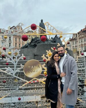 Karishma Tanna Instagram - Cold Prague vibes ⭐️❤️

#czechrepublic #prague #love #travel
