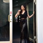 Karishma Tanna Instagram - About Last night @iffigoa Outfit @sawangandhiofficial Earrings @karishma.joolry Rings @karishma.joolry @marchjewellery_com Styled by @anshikaav Assisted by @bhatia_tanisha Make up @makeupbyshefali.s Hair @shefali_hairstylist.81 Click @shazzalamphotography #iffigoa #karishmatanna #love