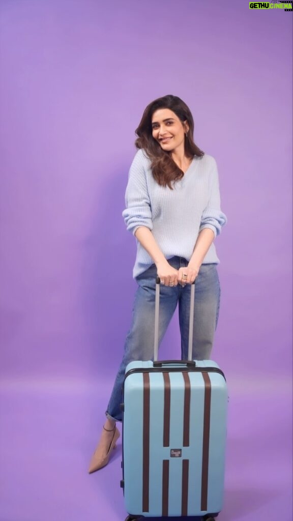 Karishma Tanna Instagram - No matter what the fit, I match it with Baggit! With effortless ease, these travel must-haves offer the perfect mix of self-expression and chic fashion. With Baggit, I can craft my travel style effortlessly, making each journey an expression of my unique personality. Discover your perfect match at Exclusive Brand stores, leading dealers across India, and on prominent online platforms. Ready to sync your fit with Baggit?