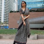Karishma Tanna Instagram - On the roads of #Busan Only love 🖤 Wearing @jjvalaya @sukritigrover @netflix_in @aca_g.ott2023