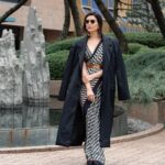Karishma Tanna Instagram - On the roads of #Busan Only love 🖤 Wearing @jjvalaya @sukritigrover @netflix_in @aca_g.ott2023
