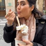 Karishma Tanna Instagram - Cheat meal joys ❤️ #prague #love #travel Prague, Czech Republic