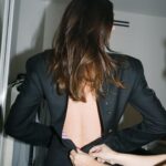 Karlie Kloss Instagram - Getting ready for a night at the museum | Dressed head-to-toe in @thombrowne for @harpersbazaarus
