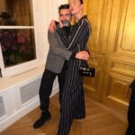 Karlie Kloss Instagram - @danielroseberry made my return to runway more than just a fever dream. It’s been years since I last walked in a couture show and it was as awe inspiring as my first season 16yrs ago, and yet somehow felt like coming home. 🥰 Witnessing first hand the boundless creativity and brilliance of the teams behind the scenes, never gets old. Daniel, thank you for your infinite imagination and kindness, it’s truly what brings this all to life. And to @patmcgrathreal and @guidopalau thank you for transforming us into otherworldly creatures, @piergiorgio @brookelpace and @_mariechaix_ for including me in this breathtaking lineup, and the @schiaparelli atelier team for your unparalleled craftsmanship. A show I will never ever forget 🖤