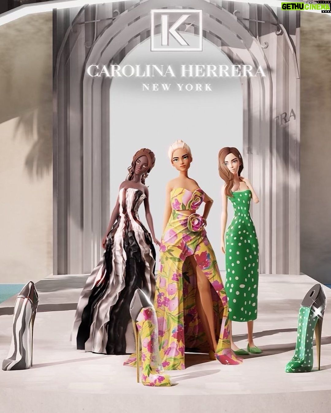 Karlie Kloss Instagram - From URL to IRL š You voted on your favorite @carolinaherrera print as seen in Fashion Klossette and today the limited-edition, Good Girl perfume is officially here š
Iām excited to share that 10% from every sale of this chic little bottle will be donated to @kodewithklossy which supports young people in tech. A big thank you to Crist Lepejian for bringing it to life on Roblox! š