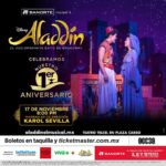 Karol Sevilla Instagram - ¡Celebra con nosotros el primer aniversario de #AladdínMx! 💜 Cumplimos un año creando un Mundo Ideal y esparciendo la magia de Aladdín en el #TeatroTelcel. ✨Contaremos con la hermosa presencia de Karol Sevilla (@karolsevillaofc) que será nuestra madrina de develación. ✨Te esperamos este jueves 17 de noviembre. Boletos disponibles en Ticketmaster y taquillas del #TeatroTelcel.