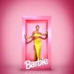 Karrueche Tran Instagram - BARBIE LA PREMIERE 🎀 Grateful for such an amazing team for making me feel like a true Barbie! 💛 @bryonjavar @stephenmoleskibeauty @brandnewjames