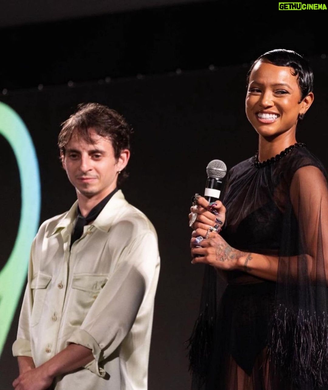 Karrueche Tran Instagram - @divinitythefilm international premiere at @taorminafilmfestival at the Teatro Antico! What a dream! Truly feeling so blessed living in this moment ❤️🇮🇹