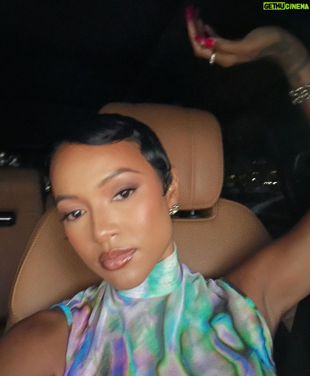 Karrueche Tran Instagram - date night w @fwrd