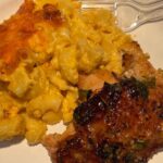 Karrueche Tran Instagram - on Saturday’s we get busy in the kitchen 👅 lemon garlic chicken mac&cheese triple berry crisp peach crisp You can call me the crisp Queen lol although I did burn the both of them a little bit this time hehe they were still good tho