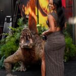Karrueche Tran Instagram - A Goddess in her Power 🤍 #JurassicWorldDominion
