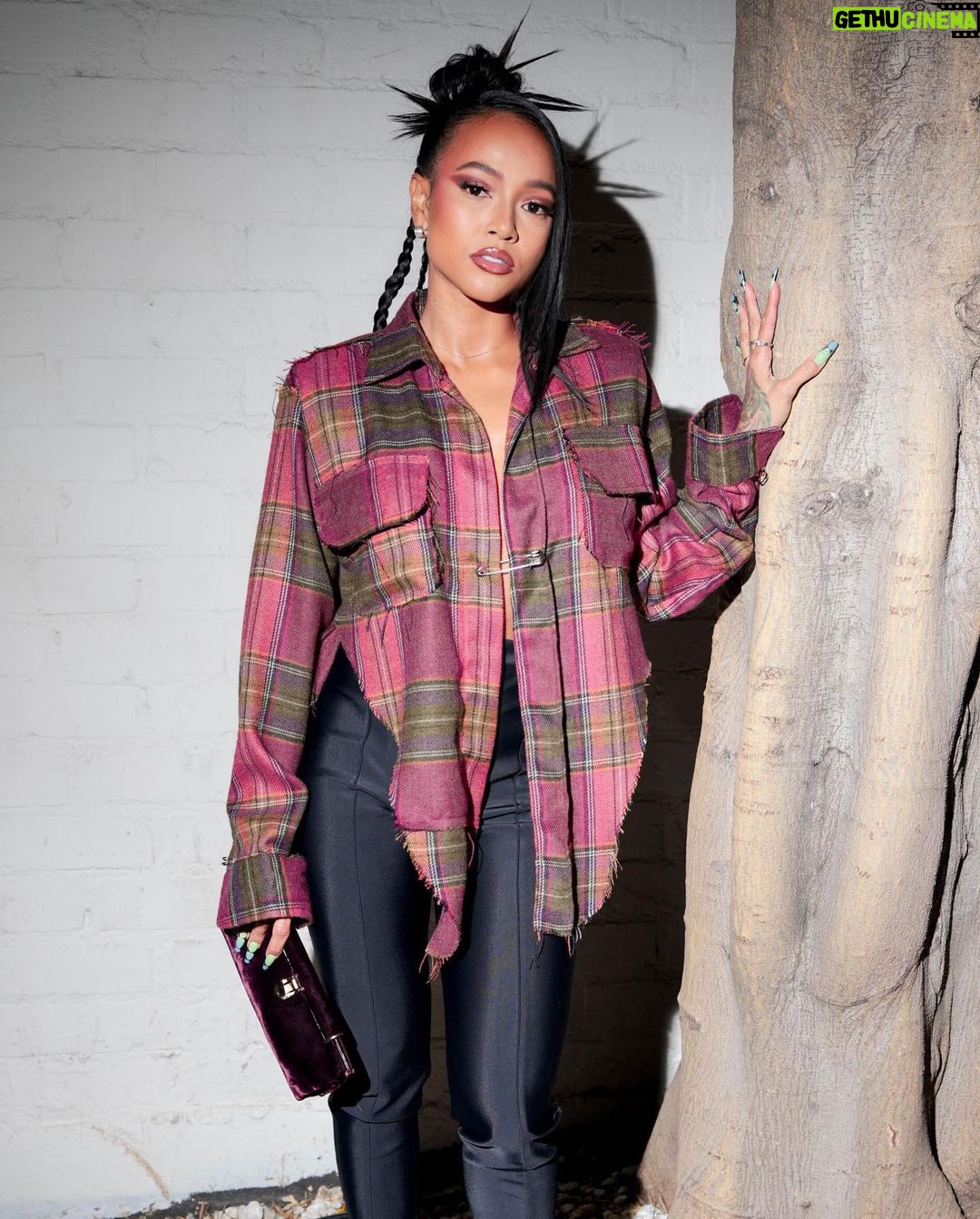 Karrueche Tran Instagram - @jimmychoo x @muglerofficial
