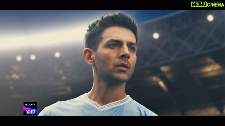 Kartik Aaryan Instagram - Excited to be the Brand Ambassador for Football on the #SonySportsNetwork! 🤩 💙 Witness the explosive football action with over 900+ matches and countless mega leagues including the Champions League, Europa League, Roshn Saudi League, Nations League, Bundesliga, Euros 2024, and a whole lot more exclusively on the Sony Sports Network ⚽💥 #Football #YourHomeOfFootball