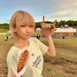 Kashou Rosiel Instagram - そういえば熊本・阿蘇で参戦したサバゲー終わりに、花火大会に行きました!🎆(暑くて癖っ毛現る)
