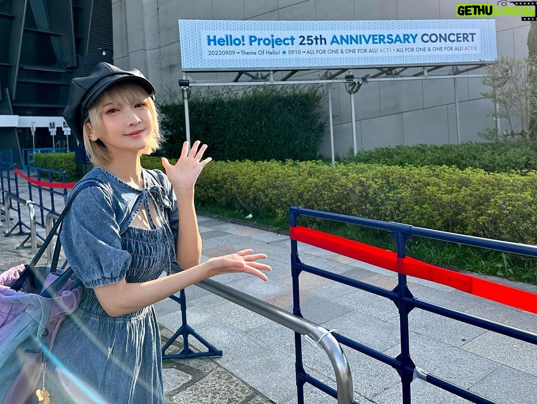 Kashou Rosiel Instagram - 『Hello! Project 25th ANNIVERSARY CONCERT』を二瓶しゃんと見に行きました…!!! もぉ〜っ最高っでした…!!!!!!!!!!!!!!!!!!!! #ハロプロ25周年