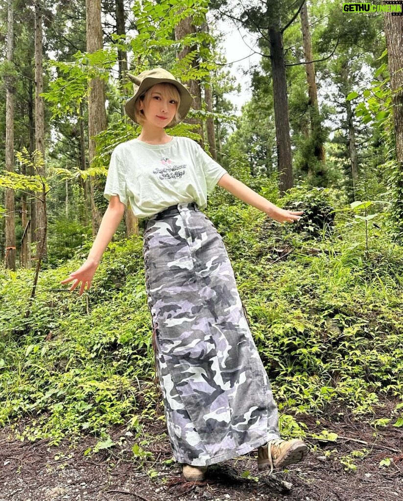 Kashou Rosiel Instagram - 本日はサバゲーありがとうございました!!! 最高…ッに楽しかったです! 明日も熊本・阿蘇Zipanguでお待ちしてまーす!私服もサバゲー意識して迷彩×緑にした✌️