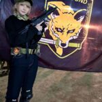 Kashou Rosiel Instagram - プライベートでサバゲーしに川越のフィールドへ行ってきました…! 腰につけてるパッチと同じ柄の旗を持ってるかたがいたので撮らせてもろた…!!!しゅごい…! 私以外にもFOX HOUND部隊いっぱい居た…!!!楽しかたあぁぁぁぁっ