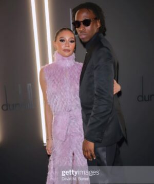 Kassius Nelson Instagram - 💕 Thank you for inviting me @dunhill x pre-BAFTA Party 💕

Styled by @olaoluebiti 
Dress @thebemagugu 
Makeup @makeupbymore_