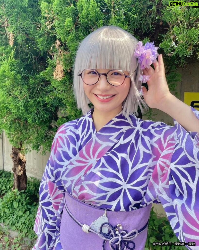 Kasumi Hasegawa Instagram - 浴衣モル👓 この撮影の日テンション上がって写真撮りまくったのでまだ続くと思います。 私の祭りはまだ終わらないっ 第25話ご視聴ありがとうございました！！