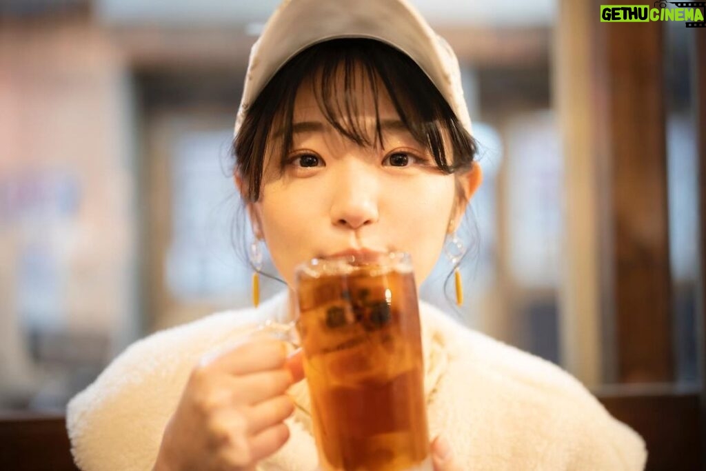 Kasumi Hasegawa Instagram - これウーロン茶。 最近少しずつ、お酒練習してる🍶