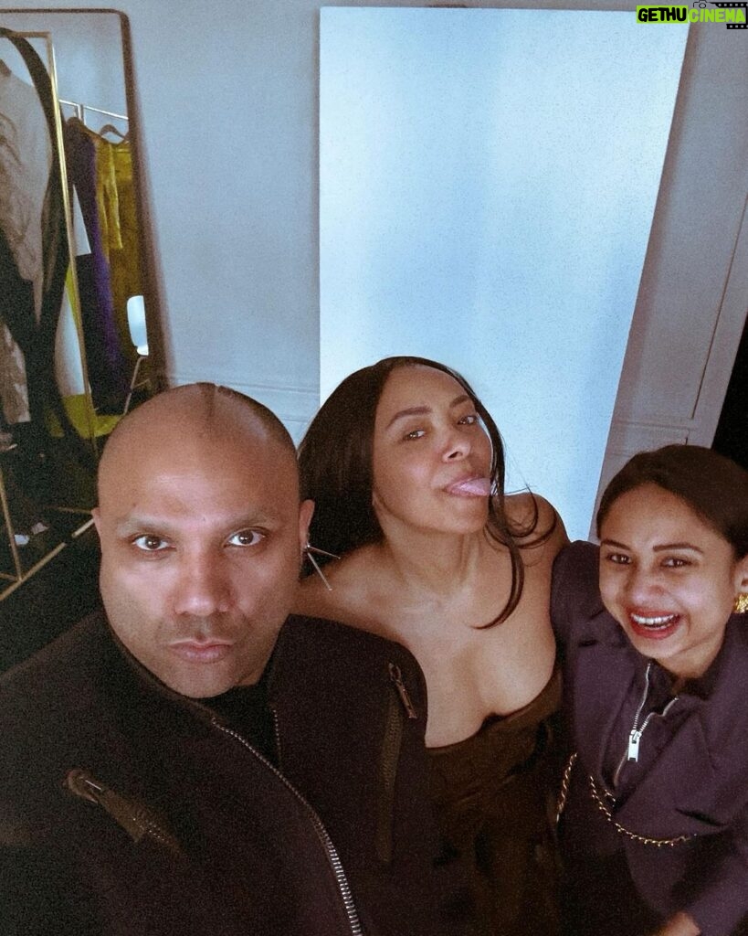 Kat Graham Instagram - Celebrating @ruslanbaginskiy (always) and all of my amazing friends who made PFW the best one yet. Swipe right for my Paris dump of my favorite silly moments. 🥰 📸: @ruslanbaginskiy Paris, France