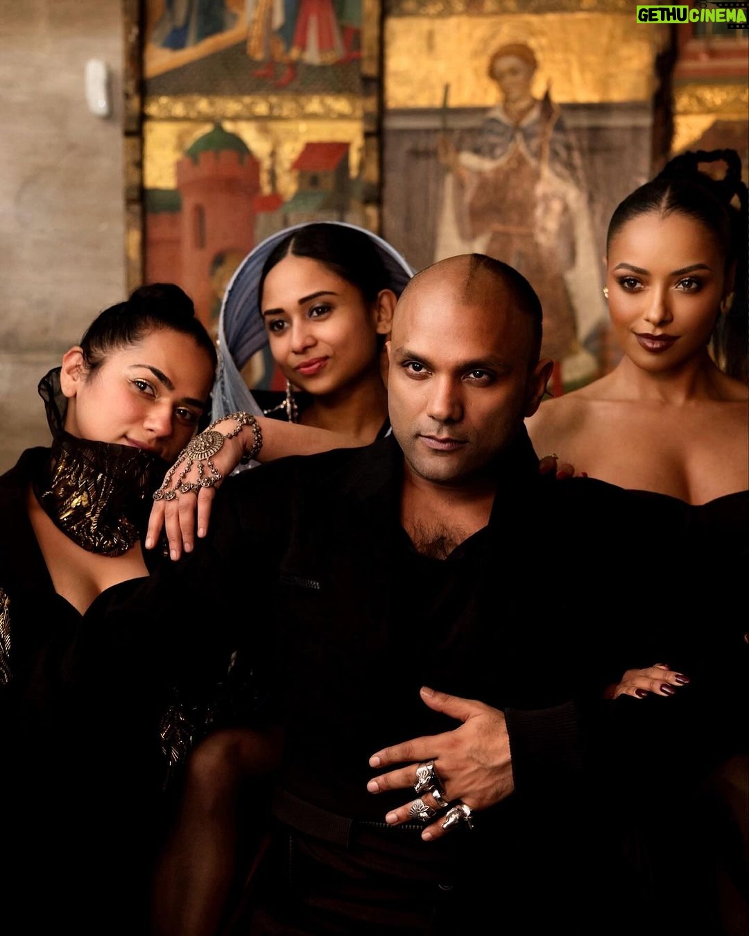 Kat Graham Instagram - My first time wearing @GauravGuptaOfficial was at the NMACC in Mumbai to celebrate him and the culture of India. Every piece he creates feels like a celebration… like a firework that has turned into a spiral of shapes and sounds. His Haute Couture show was another one of those celebrations. He took us to church! Literally. The new collection was elegant. Chic. Bold. Whimsical and commanding. Those are his consistencies. One thing that particularly stood out to me was the spiritual elements within this collection (my favorite being the chakra dress, and the kundalini snake rings). Many of you know that one of my best friends is Hema @boseh1 who has helped bring the talented Gaurav into the pop zeitgeist. She and I can spend hours talking about fashion, impact, energy focus and what it means to be a brown girl hustling. We also always have at least one pair of earrings that we are holding hostage from the other… a currency to ensure we find each other in the world again. I am so deeply proud of you Hema and the team for what you continue to accomplish. From a little town in Calcutta to running PFW my love. @ggpanther You are limitless, just like your clothes. Paris, France