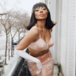 Kat Graham Instagram - The immensely talented visionary @JeanPaulGaultier at his Haute Couture Show x @simonerocha_ SS2024. It was a breathtaking show that seamlessly blended Rocha’s whimsical romanticism with Gaultier’s timeless silhouettes. It’s always a joy to adore, collect, bear witness to, cherish and pay homage to the legacy that is Gaultier. And seeing the maestro himself defies expression. Gratitude to my Gaultier family for having me. 💓 I have been dreaming in Gaultier since I was 16 years old. When I got my first big paycheck the first thing I bought was archive JPG. I own more Gaultier than anything else in my collection of fashion, and continue to collect everything I can. It continues to be a firm representation of absolute freedom, creativity, self love, inclusion and unyielding self expression. Paris, France