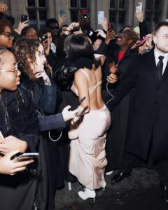 Kat Graham Instagram - The immensely talented visionary @JeanPaulGaultier at his Haute Couture Show x @simonerocha_ SS2024. It was a breathtaking show that seamlessly blended Rocha’s whimsical romanticism with Gaultier’s timeless silhouettes. It’s always a joy to adore, collect, bear witness to, cherish and pay homage to the legacy that is Gaultier. And seeing the maestro himself defies expression. Gratitude to my Gaultier family for having me. 💓 I have been dreaming in Gaultier since I was 16 years old. When I got my first big paycheck the first thing I bought was archive JPG. I own more Gaultier than anything else in my collection of fashion, and continue to collect everything I can. It continues to be a firm representation of absolute freedom, creativity, self love, inclusion and unyielding self expression. Paris, France
