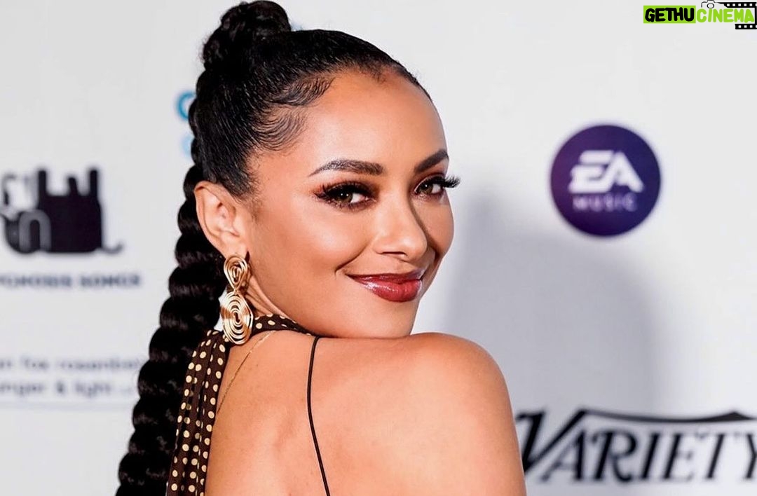 Kat Graham Instagram - It is bittersweet to be recognized by @ccfpeace with a peace award amidst one of the most tumultuous periods in history. We have all been feeling the deep grief and heartbreak of the innocent Israeli and Palestinian lives that have been lost. In recent weeks, we have witnessed the distressing violence and unimaginable horrors unfolding in Israel and Gaza. It’s during times of fear that soft power is so often undermined. To be recognized by the Community for Peace alongside purpose-driven creatives Liev Schreiber, Ben Silverman, Gustavo Lopez, and Aaron Rosenberg is truly an honor. I’m humbled and deeply grateful to be presented with this award by my friend, Holocaust survivor Yetta Kane. The arts have the unique ability to transcend language and cultural barriers. While it cannot stop bloodshed, it can and must foster empathy, encourage dialogue, and bring people closer together. These are the values that promote long-term peace. In our everyday lives, we all have the power to lead with empathy and promote the dignity of life for all. We can choose not to confuse the people with the organizations that govern them. We can choose not to confuse support for a group of innocent people as an expression of hate or oppression for another. Solutions are not based on violence. I believe that we can all channel our passions and pain towards the protection and support of the vulnerable and innocent. That has been my lifelong dedication to human rights globally and I will continue to do my part. We can all be part of the solution and come together in peace. It is possible.