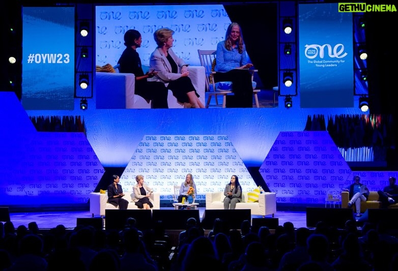 Kat Graham Instagram - It was an immense honor to represent the UN @Refugees Agency and speak at @oneyoungworld, alongside exceptional leaders from around the world who are actively driving positive global change. I also had the privilege of sharing the stage with @unitednations Assistant Secretary-General and UNHCR Assistant High Commissioner for Protection, the brilliant Gillian Triggs. Gillian oversees UNHCR’s protection work in support of millions of refugees, asylum-seekers, and those who have been forcibly displaced within their own country and stateless. I want to express my heartfelt gratitude to @danamhughes and @clairecangelle for orchestrating such a remarkable conversation. During the event, I had the privilege of engaging in discussions on crucial topics such as supporting climate refugees, enhancing refugee welfare, amplifying refugee voices, and exploring strategies for representation. One Young World stands as the preeminent global youth leadership Summit, bringing together individuals who shape the future of our world to address humanity's most pressing challenges. The Summit serves as an inspiring convergence of thought leaders and change makers. Thank you for the incredible opportunity! Belfast, Ireland