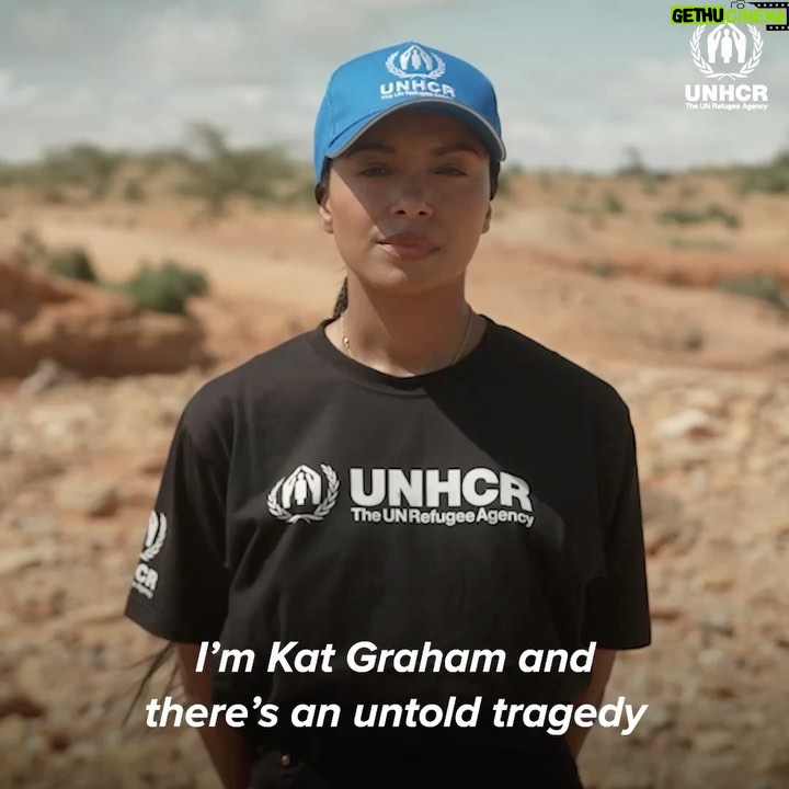 Kat Graham Instagram - When I went to Ethiopia with @Refugees I saw how conflict and the climate crisis has made it almost impossible for displaced families to feed themselves. But there is hope. The work of UNHCR is helping those hardest hit by hunger put their lives back together. I need you guys to donate to keep UNHCR’s lifesaving work going. Click the link in my bio to find out how.
