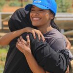 Kat Graham Instagram - “I told you I’d come back.” The beautiful moment UNHCR Goodwill Ambassador @KatGraham reunited with Aqlima, a refugee from Somalia she first met in 2019. She’s a trailblazer in her community: a solar technician bringing renewable energy to Ethiopia’s Bokolmaya Refugee Camp. If you are able, you can donate to support refugee women like Aqlima with the link in our bios.