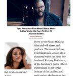 Kat Graham Instagram - Still can't believe it. It's an incredible honor to collaborate with my idol, Tyler Perry. I've been following his inspiring journey since I could buy his plays on DVD. Thank you, @TylerPerry, for believing in me and pushing me beyond my limits. ❤️ I'm excited for you all to see this project - written, directed, and produced by THE Tyler Perry for @amazonstudios. It's truly mind-blowing and fills me with the deepest gratitude. All glory to God. 🙌🏽