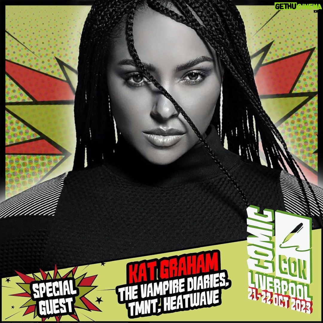 Kat Graham Instagram - See you in October… @comicconlpool
