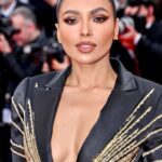 Kat Graham Instagram - Arriving in style thanks to @bmw Wearing @tonywardcouture Styled by @schanelb Hair by @mitchellcantrellbeauty Jewelry @flaviavetorasso Thank you @mohiebdahabieh 💕 @bmwm #ThislsForwardism #BornElectric #BMW×Cannes #CannesFilmFestival #Cannes2023 #BMWFilm Cannes, France