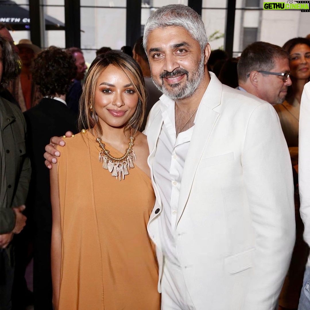 Kat Graham Instagram - So grateful and humbled to have joined my friend, the timeless and boundless Dr. @deepakchopra, the brilliant and fiercely innovative @Poonacha, the unstoppable and kind @ladygwright and the talented force of love that is @kennethcole for the launch of Sangha with @thechoprafoundation in NYC. Such an inspiring room filled with so many great minds with such a vision and plan for the future of humanity. ππ½ #WeThePlanet #WeTheFuture New York, New York