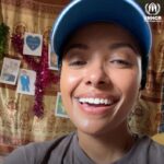 Kat Graham Instagram - Today is #WorldRefugeeDay. But solidarity with refugees is about much more than one day. Refugees like my friend Aqlima are more than statistics. They are talented human beings with their own stories, hopes and dreams. Displacement can happen to any one of us as a result of war, violence, drought, climate change and more. @Refugees works hard to ensure that everyone has the right not just to survive, but to thrive… for ourselves, our children, and our community. We are in this together. That’s why today I’m honored as a UNHCR Goodwill Ambassador to pass the phone to Aqlima, who was forced to flee Somalia for Ethiopia. I’m excited to share more about her story in the coming weeks. Link In Bio
