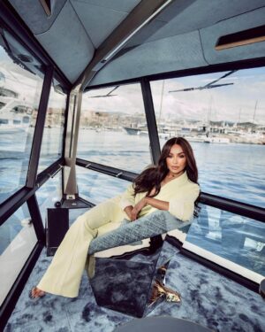 Kat Graham Instagram - Joined my @bmw family in Cannes for the launch of the i7 M70 and debut of THE ICON. Such a wildly innovative and fun team to roll with. 

It was such an incredible experience watching the BMW film #TheCalm in the new i7 M70… the largest screen on wheels! Mind blown. The sound alone was 🤌🏽🙌🏽💥❤️‍🔥

Thank you for letting me drive your one of one flying boat… another truly epic Cannes!

@bmwm #ThislsForwardism #TheArtOfSeeingTomorrow
#BornElectric #BMW×Cannes #THEI7M70 #CannesFilmFestival #Cannes2023 #BMWFilm