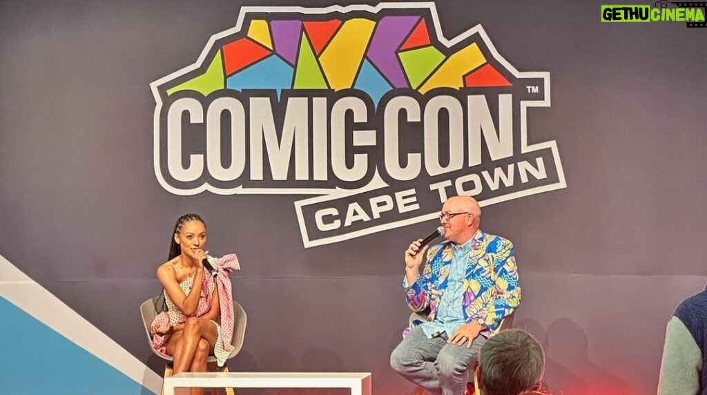 Kat Graham Instagram - Comic Con Cape Town baby! Thank you guys so much for 4 SOLD OUT days!! I honestly didn’t think y’all loved me like that 😂. It’s been such a treat connecting with so many of you in person. Love and gratitude 💕❤️‍🔥 Cape Town, South Africa