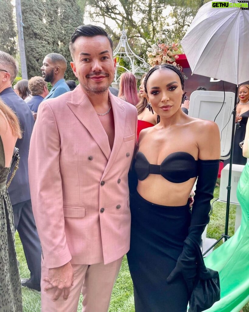 Kat Graham Instagram - Had a beautiful time celebrating my dear friend @elimizrahi who was honored by @dailyfrontrow for @monotofficial Wow Eli. Just wow. From the mountains in Gstaad to a late night diner in a full gown in NYC… to this. To THIS!! I’m so proud to know you as this unstoppable, now @dailyfrontrow honored 🤯, iconic designer…. But also as my funny, honest AF, savage, fun, genuine, incredible friend. Thank you for having me by your side for so many years… to now, celebrating one of what will be many moments in your history making career. ❤️‍🔥 Los Angeles, California