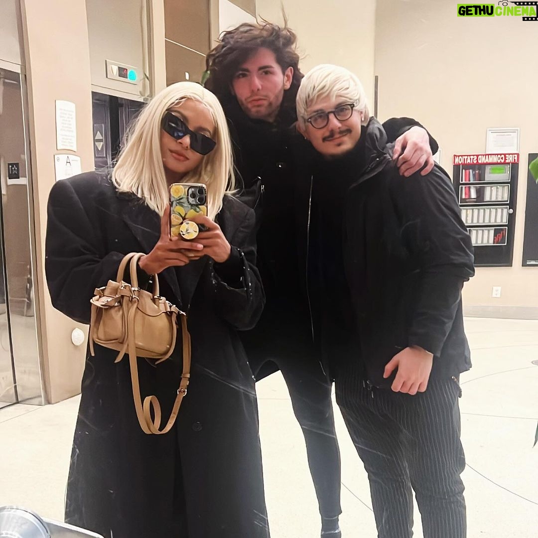 Kat Graham Instagram - Happy birthday to my Ace @ale_ssiofilippelli !!!!! My right hand, my best friend, my confidant and my brother. I am so proud of you. You deserve every single thing you are getting. You deserve all the success in the world because you work your ass off. This past year was not easy for us, but we came out stronger together. Thank you for always having my back and know that I will always have yours. From couture in Paris to Penguins in South Africa. From midnight ice cream in Ibiza to donuts in Scotland… thank you for believing in me and being my partner thru it all. Bcs IG vs reality hunny! 🐸☕️ Thank you for believing in yourself and all the great things you can do. Other people’s limitations are not yours to own. I AM SO PROUD OF YOU!!!! I hope this week is filled with the most beautiful fun and silly memories. Our goodbyes are always so casual, regardless of where we are in the world. It’s always a quick squeeze and an ‘OK see you later’… because there’s always a later. Trust your gut and follow your heart, and do it fiercely with some Prada on! Love you. HBD 🥳