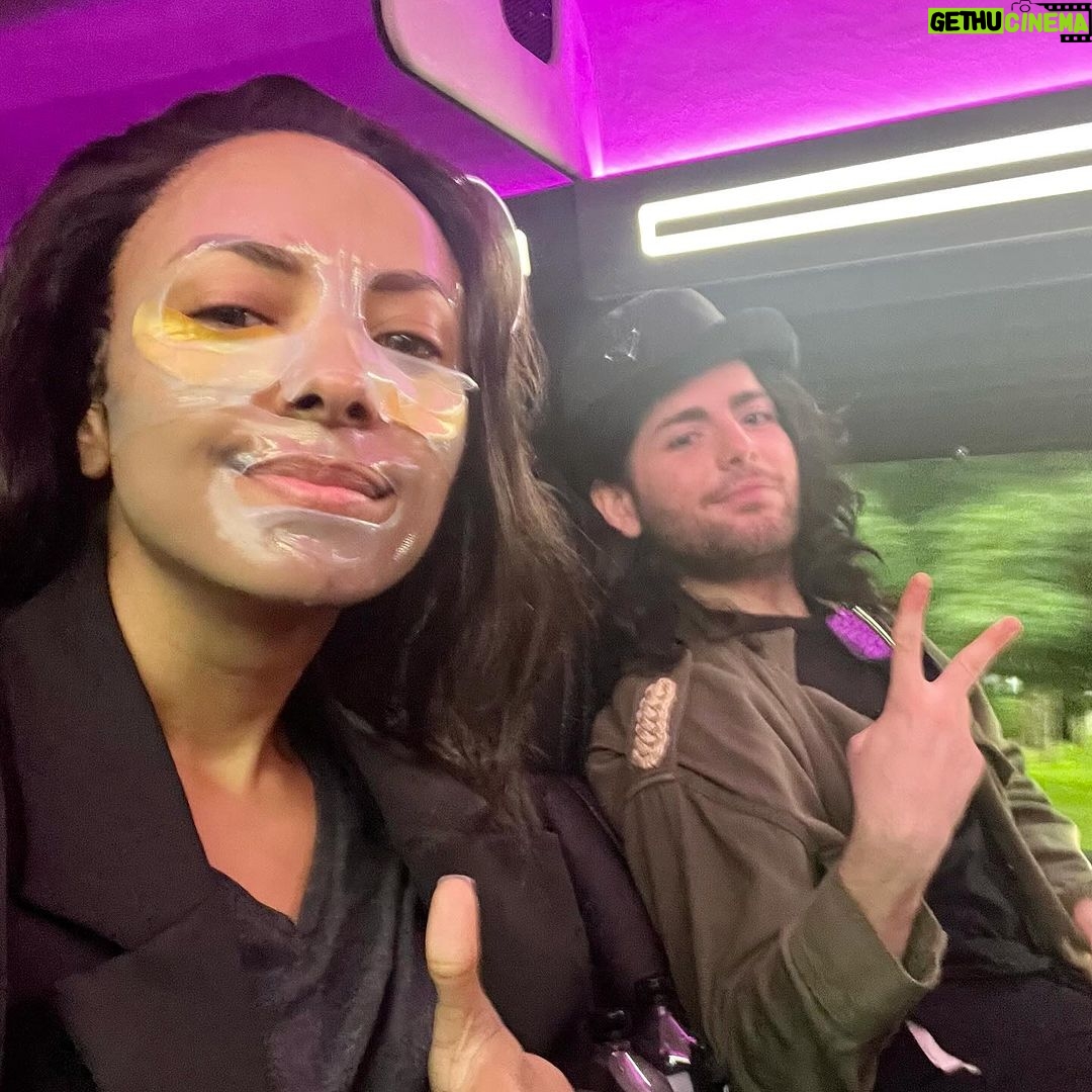 Kat Graham Instagram - Happy birthday to my Ace @ale_ssiofilippelli !!!!! My right hand, my best friend, my confidant and my brother. I am so proud of you. You deserve every single thing you are getting. You deserve all the success in the world because you work your ass off. This past year was not easy for us, but we came out stronger together. Thank you for always having my back and know that I will always have yours. From couture in Paris to Penguins in South Africa. From midnight ice cream in Ibiza to donuts in Scotland… thank you for believing in me and being my partner thru it all. Bcs IG vs reality hunny! 🐸☕️ Thank you for believing in yourself and all the great things you can do. Other people’s limitations are not yours to own. I AM SO PROUD OF YOU!!!! I hope this week is filled with the most beautiful fun and silly memories. Our goodbyes are always so casual, regardless of where we are in the world. It’s always a quick squeeze and an ‘OK see you later’… because there’s always a later. Trust your gut and follow your heart, and do it fiercely with some Prada on! Love you. HBD 🥳
