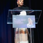 Kat Graham Instagram - Congratulations @knaanstagram on your Grammy Award for “Refugee” Best Song for Social Change at the Special Merit Awards. What an incredible honor to be able to present this to you. From our journey of being label mates (now over 10 years ago!) on A&M records, to having the privilege of being a part of your well deserved recognition. Thank you for using your platform and talents to bring awareness to the plight of refugees. This was an absolute dream come true having my two humanitarian worlds brought together with the @recordingacademy and @refugees. It felt like the deepest confirmation of alignment. So honored to be a part of the UN Refugee Agency and Recording Academy family. Two organizations that work tirelessly to protect, empower and support the world’s most vulnerable. Congratulations K’Naan. May the world see and understand what it means to be a refugee a little more today than they did yesterday. Thank you. 🙏🏽 Los Angeles, California